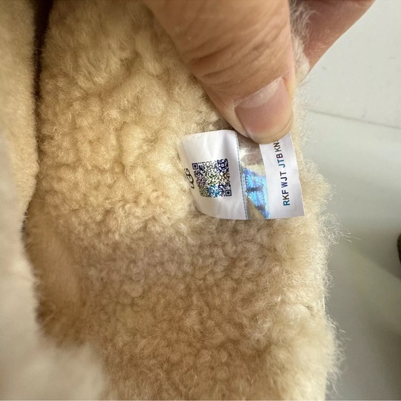 UGG NEW HEIGHTS PLATFORM XTRA CHESTNUT OVER THE KNEE SUEDE BOOTS US 7.5 - Picture 6 of 6